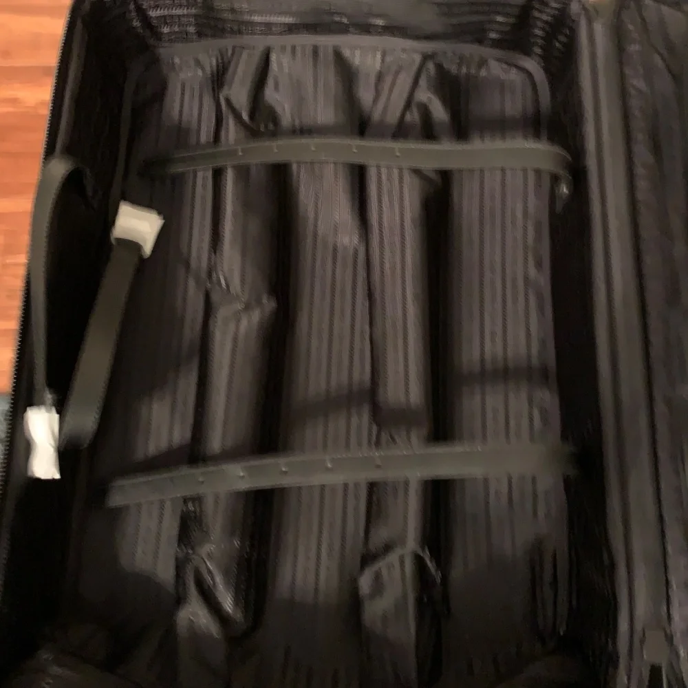 PRADA AUTHENTIC TESSUTO SAFFIANO 4 WHEEL SPINNER